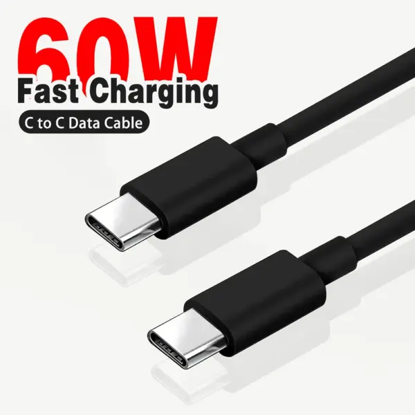 PD 60W USB C to USB Type C Cable - Image 8