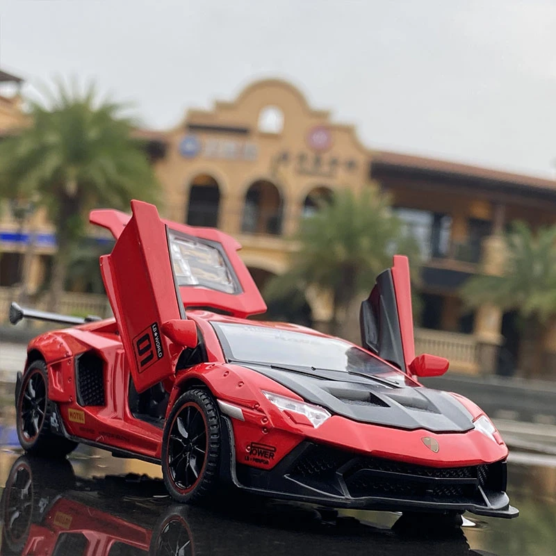 1:32 Lamborghini Aventador LP700 Diecast Model 3 1:32 Lamborghini Aventador LP700 Diecast Model - Image 3