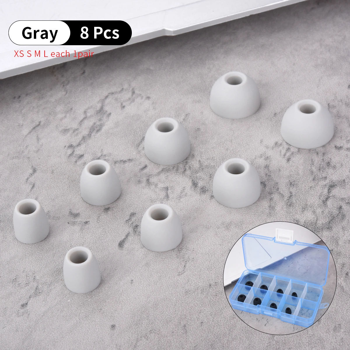 Silicone Ear Tips Set for Beoplay Headphones 8 Silicone Ear Tips Set for Beoplay Headphones - Image 8