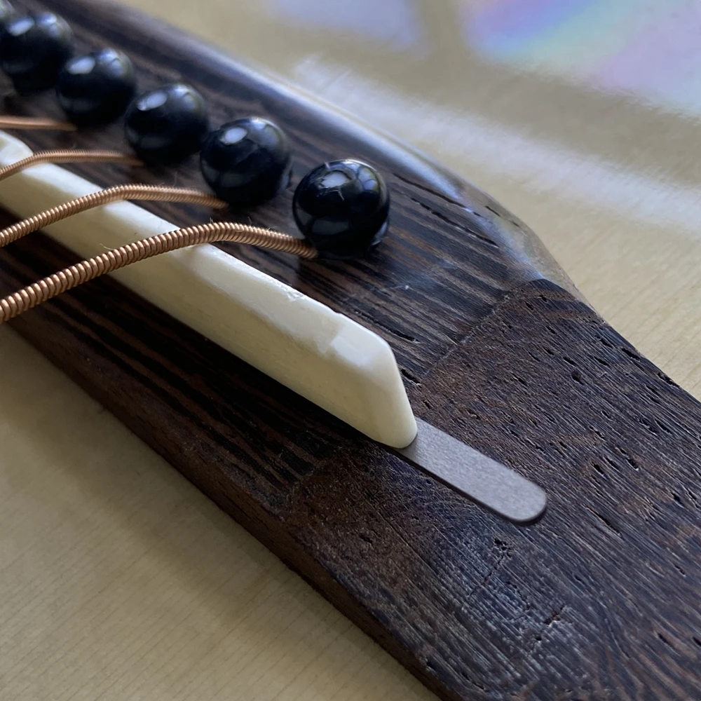 Titanium Alloy Guitar Bridge Nut Height Spacers 2 Titanium Alloy Guitar Bridge Nut Height Spacers - Image 2