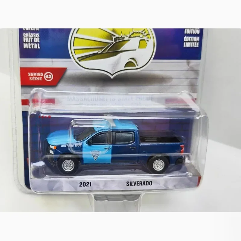 Diecast 1:64 2021 Silverado Police Model 2 Diecast 1:64 2021 Silverado Police Model - Image 2
