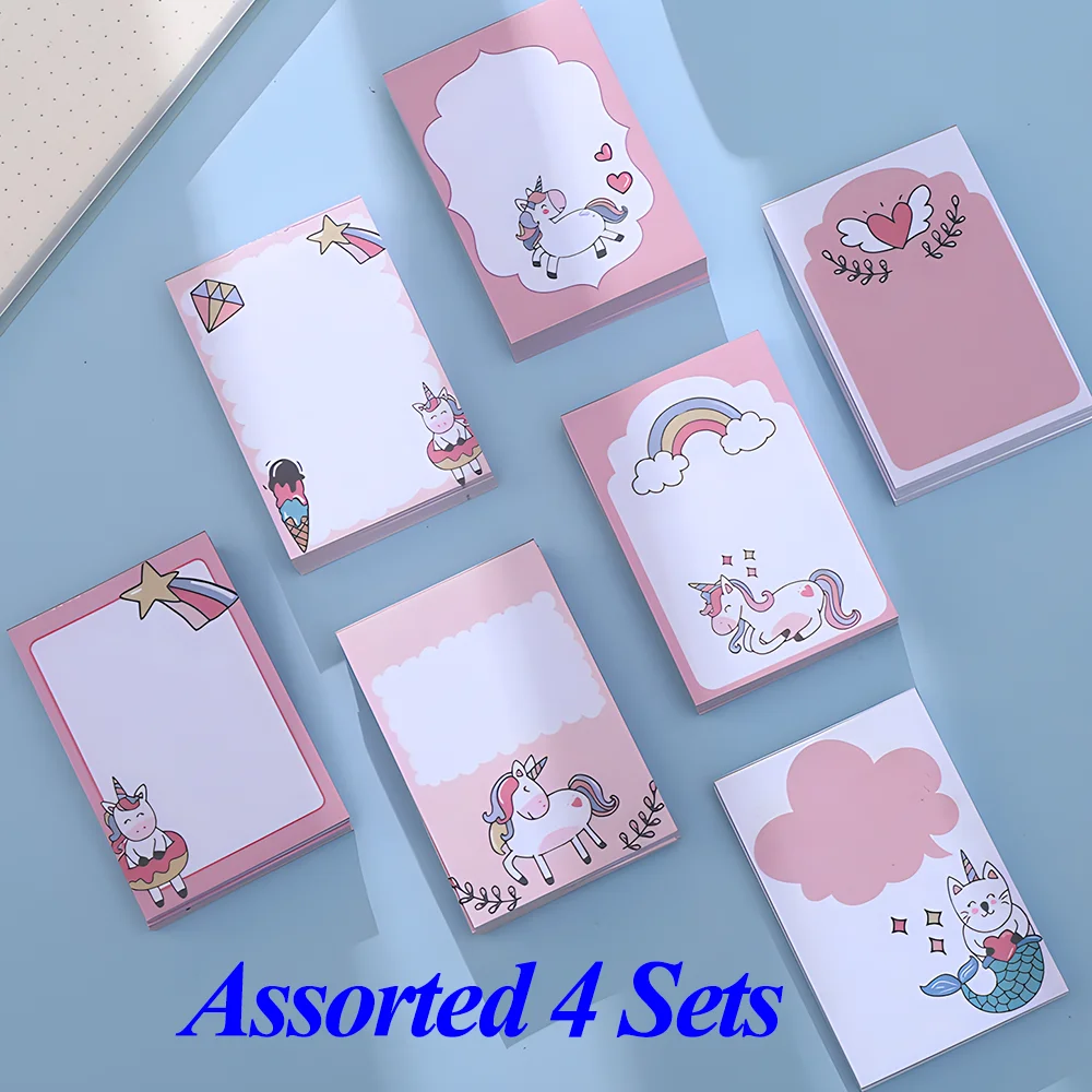 Rainbow Unicorn Memo Pad with 50 Sheets 12 Rainbow Unicorn Memo Pad with 50 Sheets - Image 12