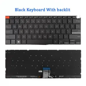 ASUS Laptop Keyboard Black and Gray QWERTY 5 Sab6c7629fcff416987da7800915f29eaV