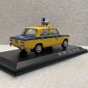 Die-cast VAZ 2101 Soviet Police Car Model 10 Sab90d5e896e94ed69436efb4bb51202ak
