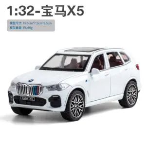 BMW X5 1:32 Diecast Model with Sound Lights 39 Sabcfe82b6d4c4b99b02e05a4d23a0b638