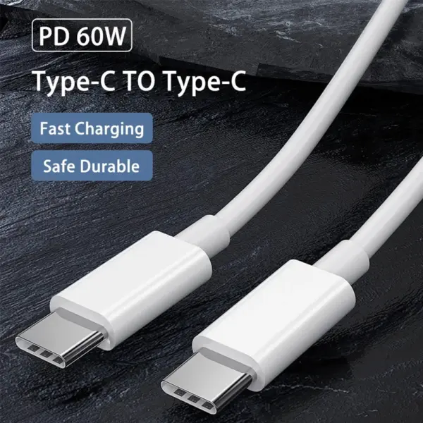 PD 60W USB C to USB Type C Cable - Image 2