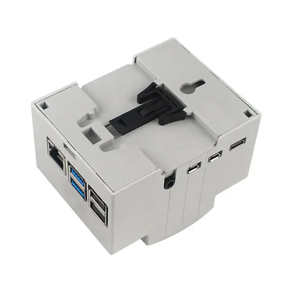 Raspberry Pi DIN Rail ABS Case with Heatsink - Image 4
