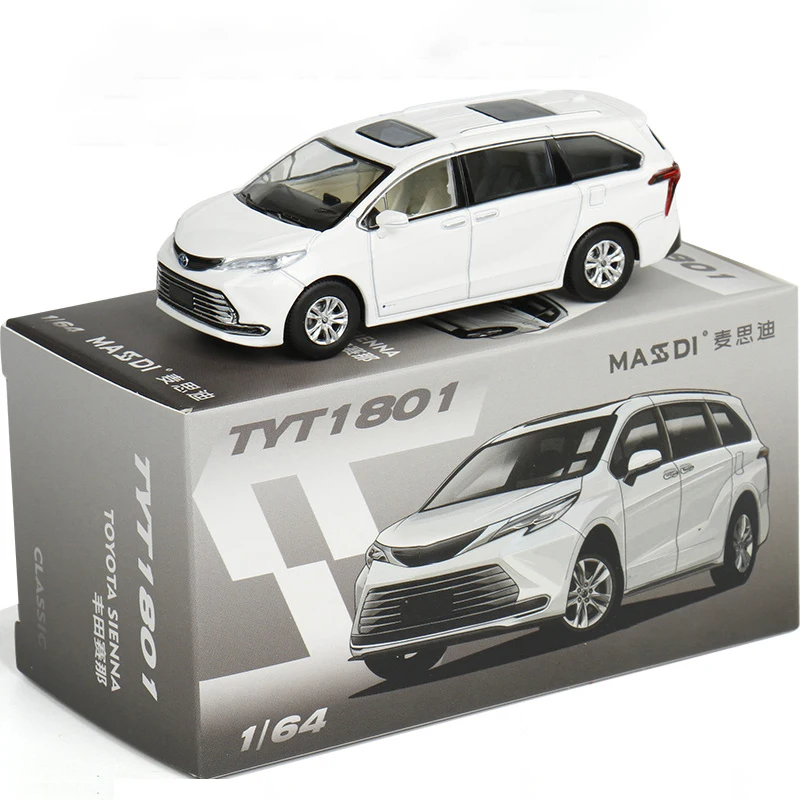 Sienna MPV 1:64 Scale Diecast Model Car 5 Sienna MPV 1:64 Scale Diecast Model Car - Image 5