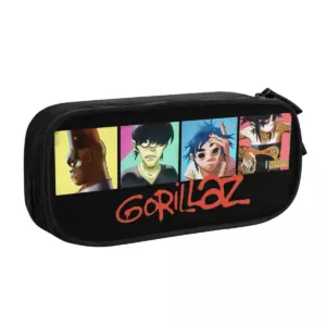Gorillaz Rock Pencil Case with Color Options 17 Sacb7edeb66eb43e9805682c3cec733b87