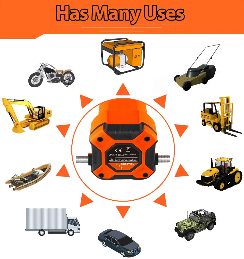 12V Electric Car Oil Suction Pump 1L/min 6 12V Electric Car Oil Suction Pump 1L/min - Image 6