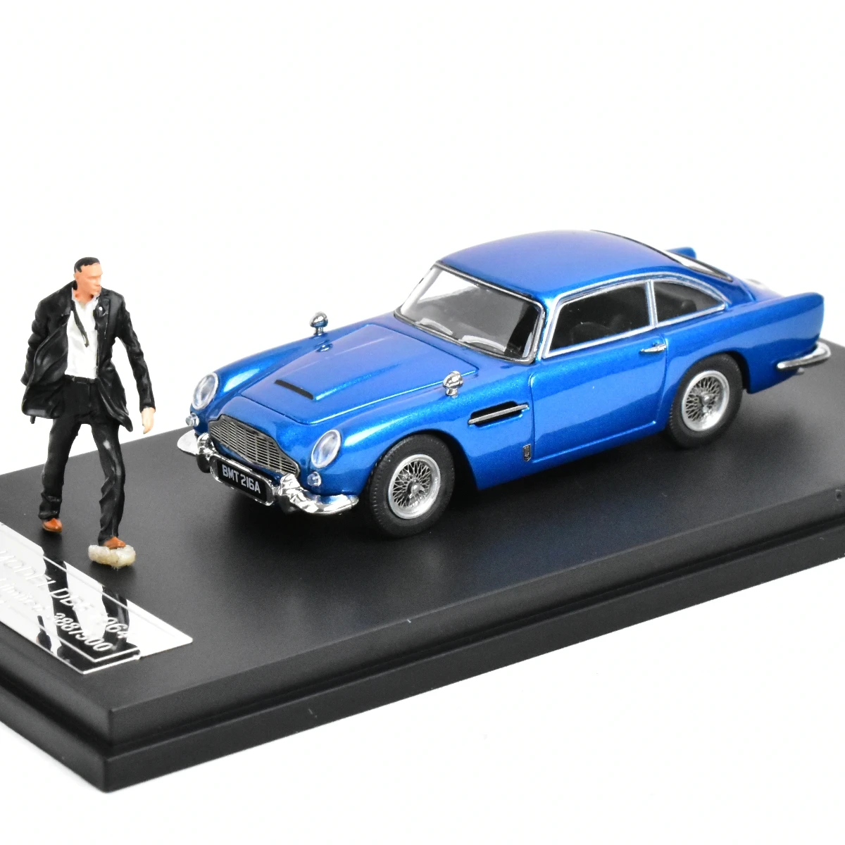 DB5 Diecast Model Car 1:64 Scale Black 4 DB5 Diecast Model Car 1:64 Scale Black - Image 4