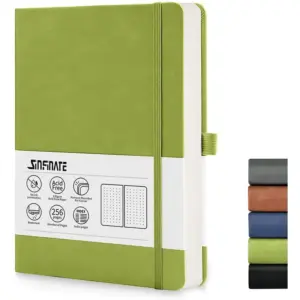 A5 Dotted Notebook with PU Leather Cover 19 Sad8969733d9e4bd695ed0a8aba857250s