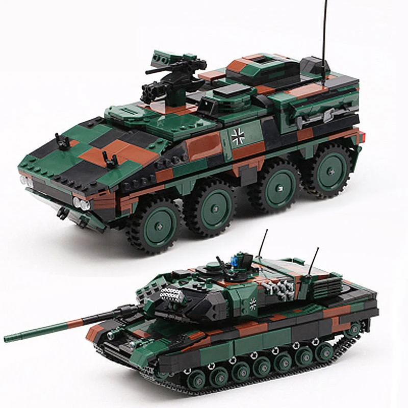 Military Battle Tank Model with Camouflage Design 2 Military Battle Tank Model with Camouflage Design - Image 2