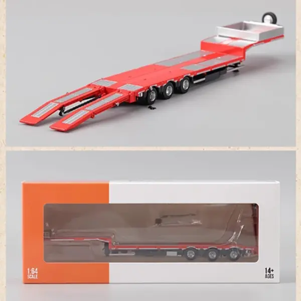 Diecast 1:64 Scale Trailer Transporter Model - Image 4