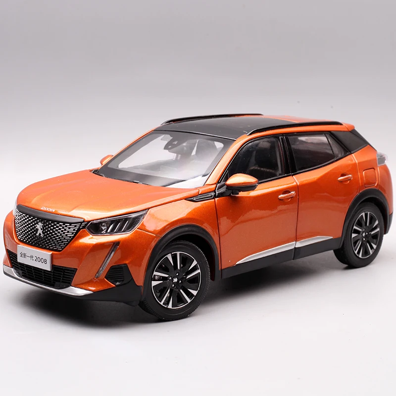 Diecast 1:18 Scale Metallic Orange Peugeot 2008 Model 2 Diecast 1:18 Scale Metallic Orange Peugeot 2008 Model - Image 2
