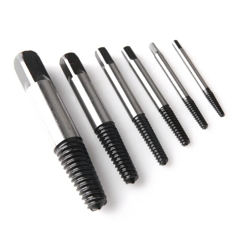 Screw Extractor Drill Bit Set 5PCS or 6PCS 4 Screw Extractor Drill Bit Set 5PCS or 6PCS - Image 4