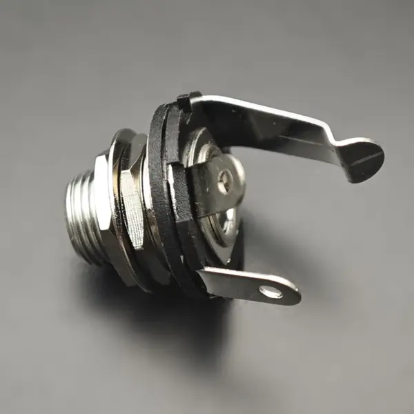 10 Pack 1/4 Inch Chrome Mono Input Jacks - Image 3