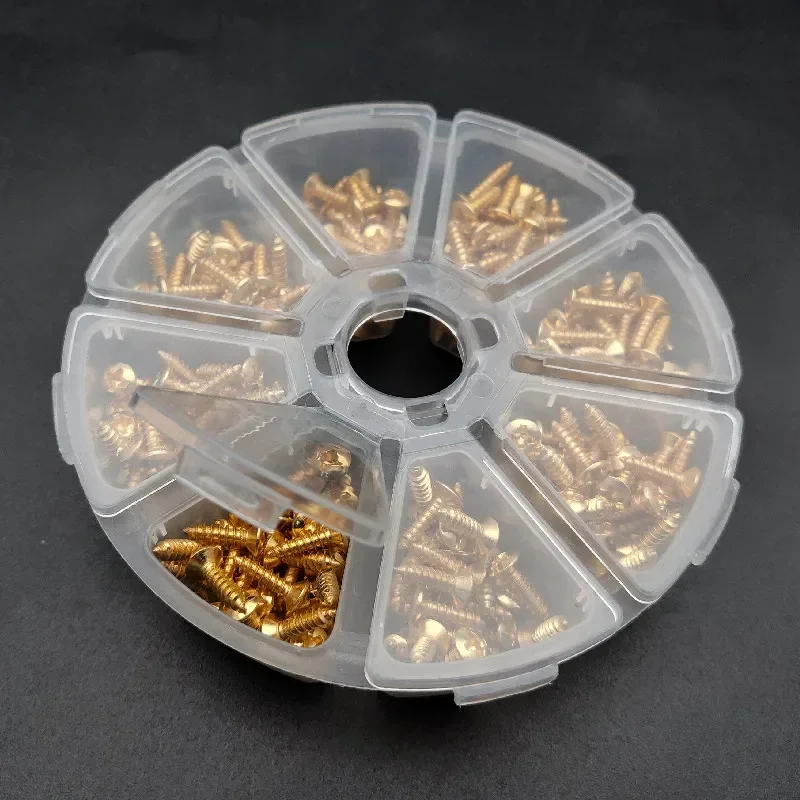 Guitar Pickguard Plate Mount Screws Set of 400 5 Guitar Pickguard Plate Mount Screws Set of 400 - Image 5