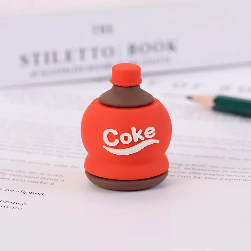 Mini Food-Themed Mechanical Pencil Sharpener Set 4 Mini Food-Themed Mechanical Pencil Sharpener Set - Image 4