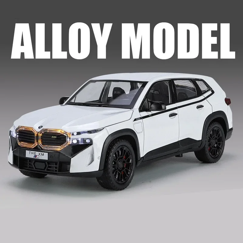 BMW XM SUV Diecast Model Light Blue 1:24 10 BMW XM SUV Diecast Model Light Blue 1:24 - Image 10