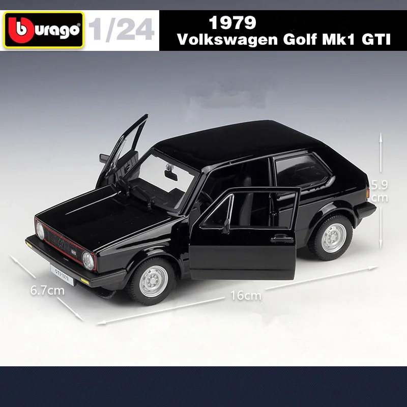Bburago 1:24 Volkswagen Golf Mk1 GTI Model 2 Bburago 1:24 Volkswagen Golf Mk1 GTI Model - Image 2