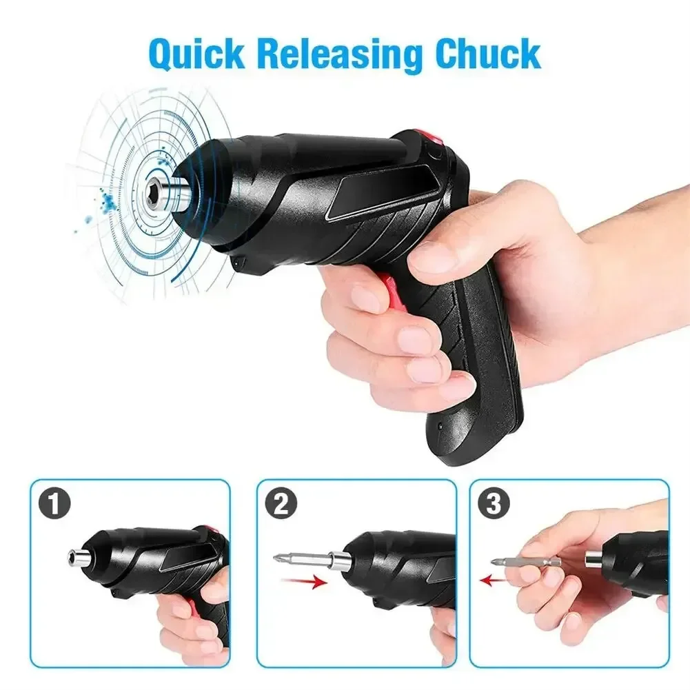 3.6V 1800mAh Cordless Electric Screwdriver Set 4 3.6V 1800mAh Cordless Electric Screwdriver Set - Image 4