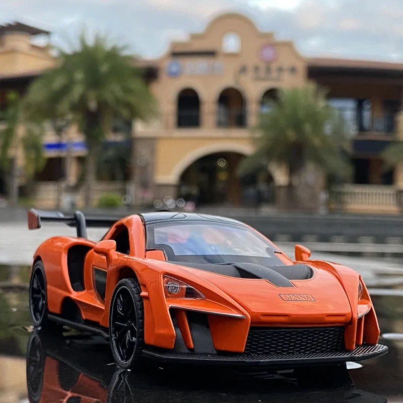 1:32 McLaren Senna Diecast Model Car Blue 10 1:32 McLaren Senna Diecast Model Car Blue - Image 10