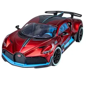 1:18 Bugatti Divo Diecast Model Black Blue 13 Sb1da2c01afaa468391b67b5e89bc3be0u