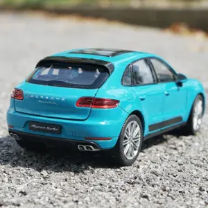 WELLY 1:24 Black Porsche Macan Diecast Model 11 Sb21a3709ed3a4173ac348a164d6b470fc