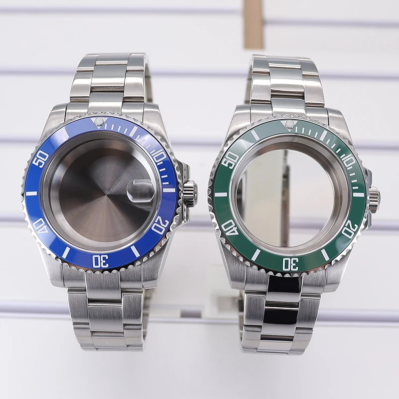 40mm Diver Watch Case with Sapphire Crystal 2 40mm Diver Watch Case with Sapphire Crystal - Image 2