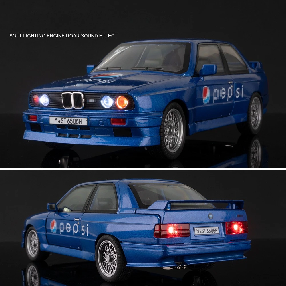 BMW M3 E30 1:24 Scale Diecast Model 2 BMW M3 E30 1:24 Scale Diecast Model - Image 2
