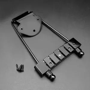 6-String Jazz Archtop Guitar Tailpiece in Metal 13 Sb2bc6d3d10a744ea83bb946c135a4fe8K