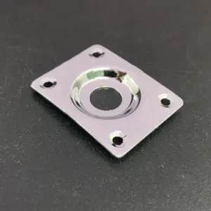 Set of 4 Metal Jack Plates for Bass Guitars 12 Sb2d59939bea84cf9bfb4aea9ca7177dav