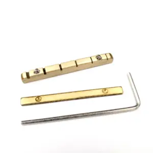 Adjustable Brass Guitar Nut for Electric Guitars 4 Sb32e57204fdc4c708c56aa6d636aa74bT