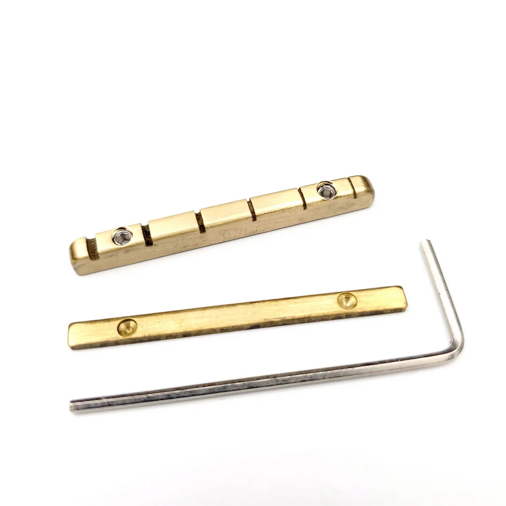 Adjustable Brass Guitar Nut for Electric Guitars 2 Adjustable Brass Guitar Nut for Electric Guitars - Image 2