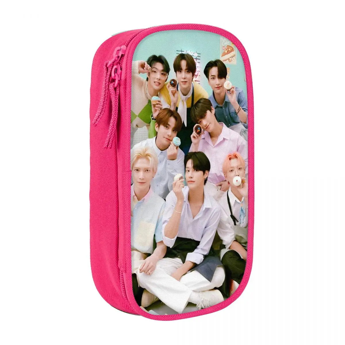 Kpop Star Singer Idol Pencil Case Black/Pink/Blue 9 Kpop Star Singer Idol Pencil Case Black/Pink/Blue - Image 9