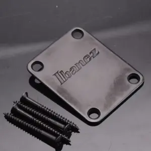 Black Neck Plate for Electric Guitar Bass