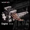 [IN STOCK] MH MOTORHELIX 1:18 Engine Finished Model R34 R35 S2000 EK9 FL5 FD2 AE86 W221 Standalone Engine Collection Motor Cars