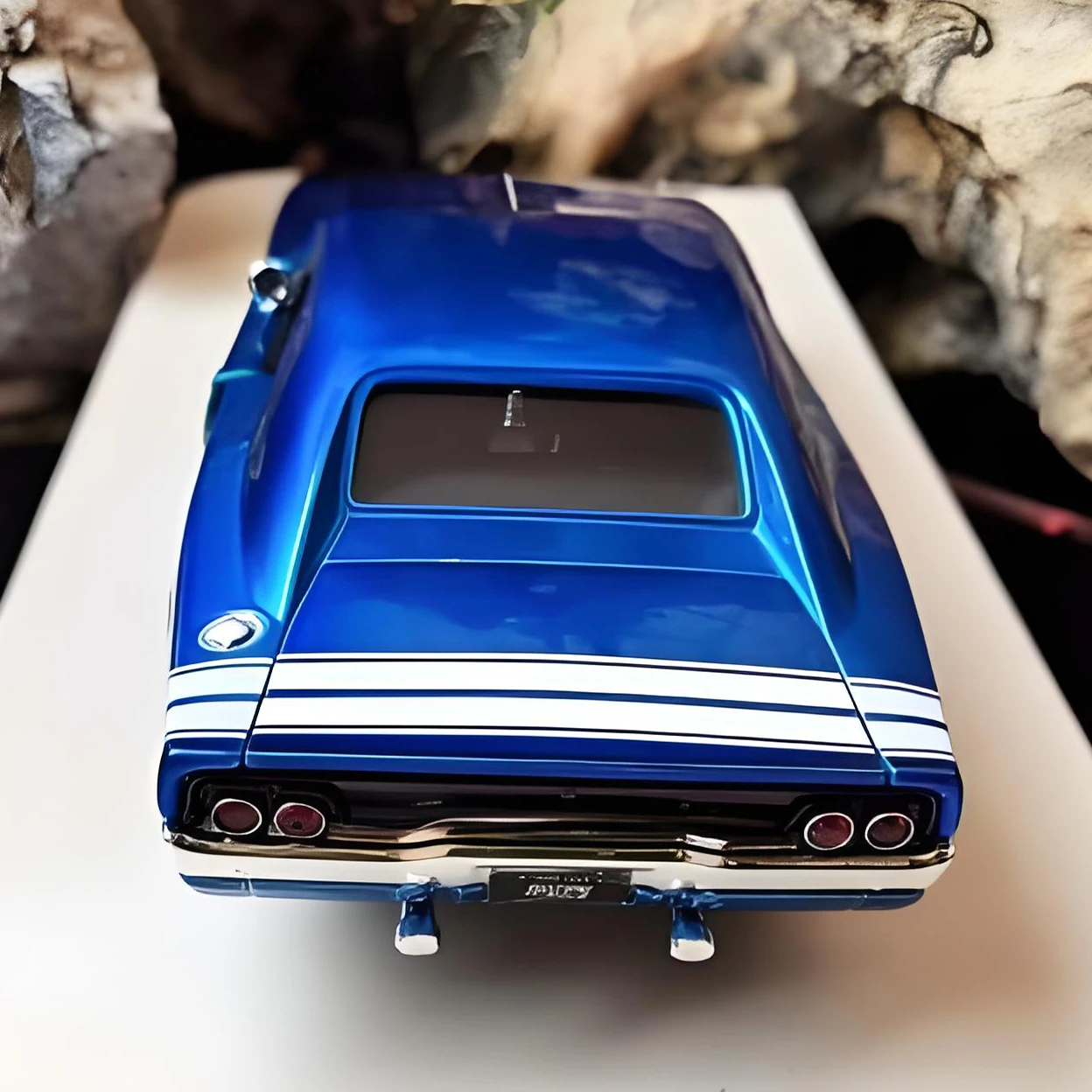1:24 Scale 1968 Dodge Charger Diecast Model 3 1:24 Scale 1968 Dodge Charger Diecast Model - Image 3