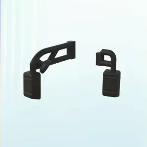 Wiper Rearview Mirror Bus Accessories Suitable For 1:43 Scale Buses Coach Resin Hobby Modification Collection Vehicle Ornaments 11 Sb4e6a27975f849038ebfd3411c228890I