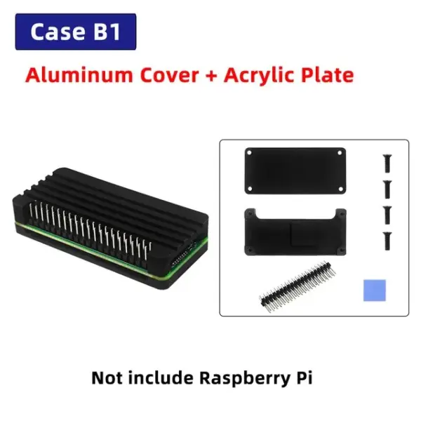 Raspberry Pi Zero 2 W Aluminum Case with Cooling - Image 8