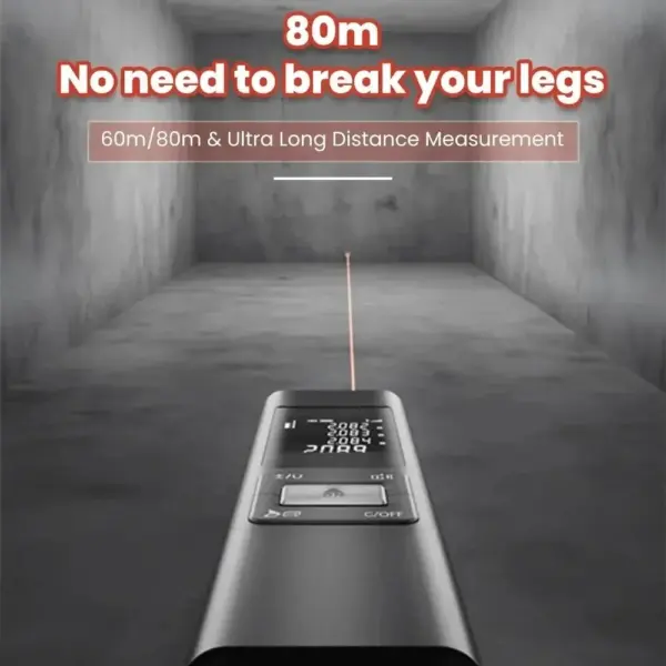 Digital Laser Rangefinder with Angle Measuring Tool - Image 6