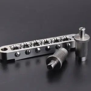 Titanium Alloy Tune-O-Matic Bridge for LP SG 12 Sb55c01907f43465d89afd05a499c44a21