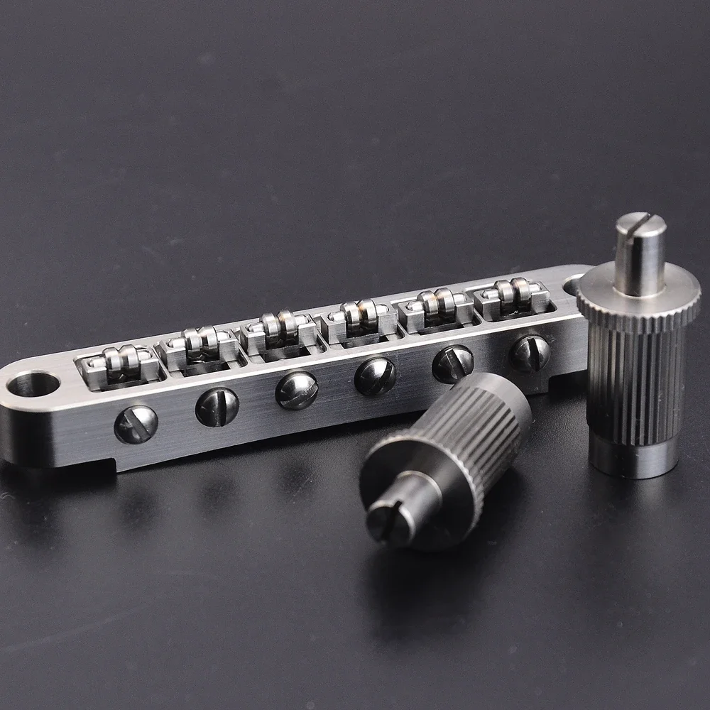 Titanium Alloy Tune-O-Matic Bridge for LP SG 4 Titanium Alloy Tune-O-Matic Bridge for LP SG - Image 4