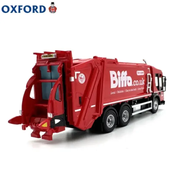 1/76 Scale Diecast Biffa Garbage Truck Model - Image 4
