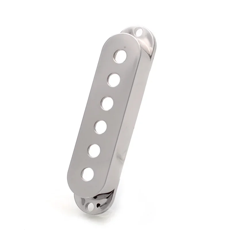 Silver Pickup Cover Set for SSS Electric Guitars 2 Silver Pickup Cover Set for SSS Electric Guitars - Image 2