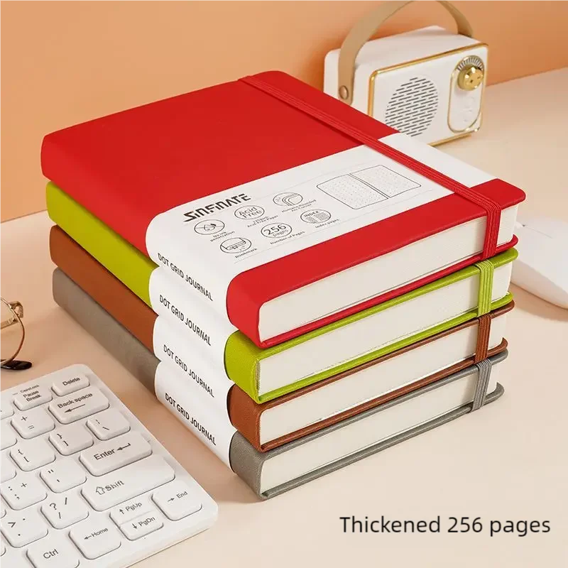 A5 Dotted Notebook with PU Leather Cover 3 A5 Dotted Notebook with PU Leather Cover - Image 3