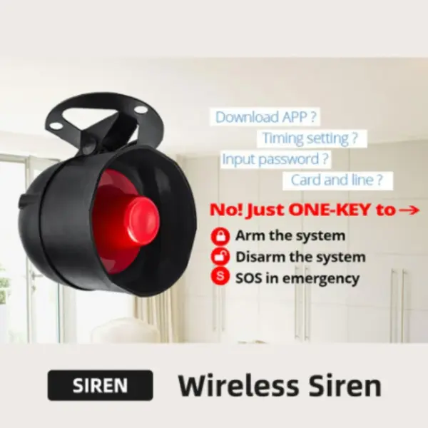 Tuya WiFi Smart Siren Alarm 110dB Waterproof - Image 3