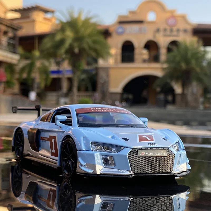 1:32 AUDI R8 Diecast Model Racing Car 5 1:32 AUDI R8 Diecast Model Racing Car - Image 5