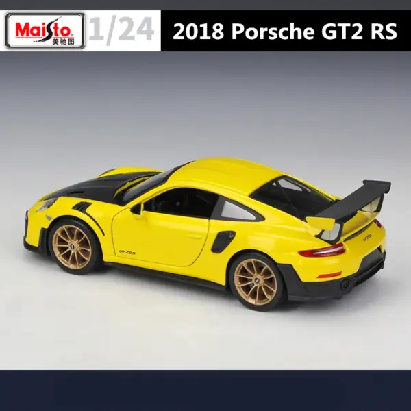 Maisto 1:24 Scale Porsche 911 GT2 RS Model - Image 6